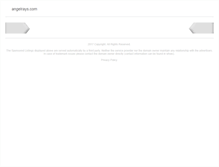 Tablet Screenshot of angelrays.com